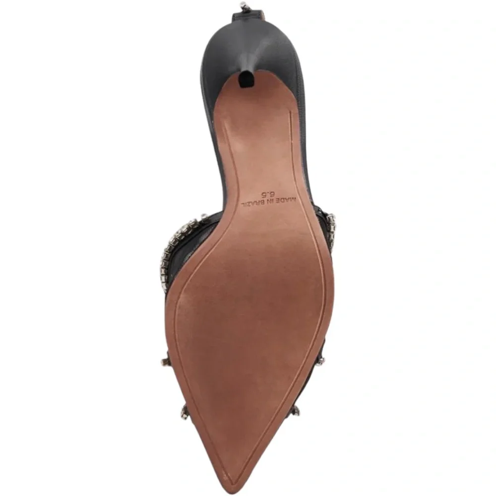 BCBGMAXAZRIA Women’s Navino Sparkle Mesh Pump Heel Black - Picture 9 of 9